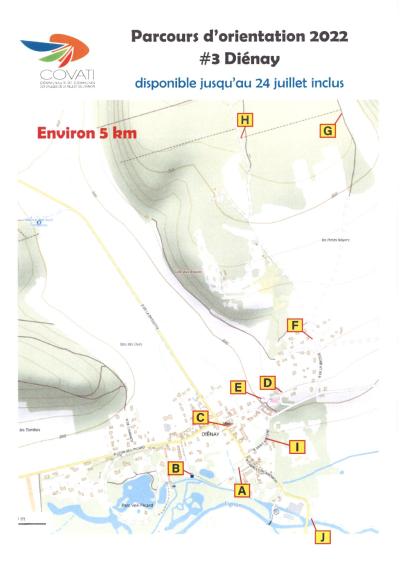 parcours d'orientation COVATI 2022