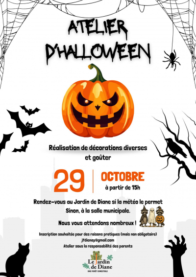 Atelier d'Halloween