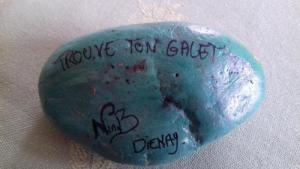 galet peint
