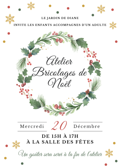 Bricolage de Noël