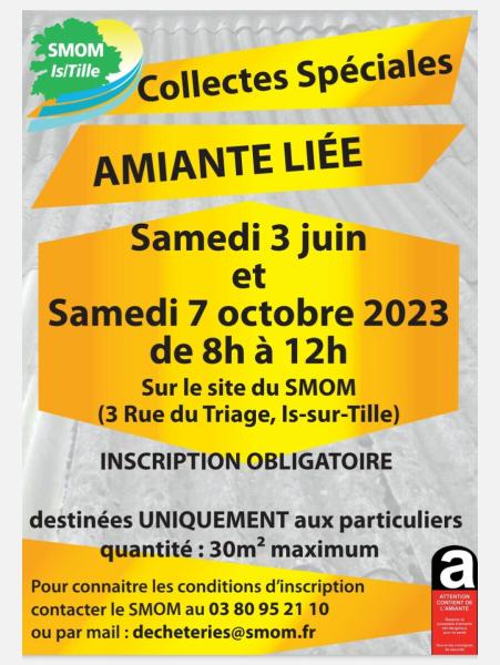 collecte d'amiante