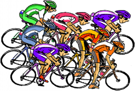 Course de vélo