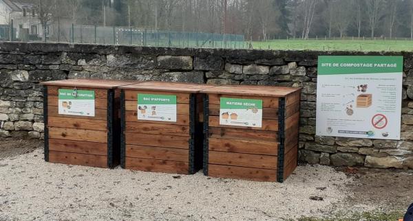 placette de compostage partagé